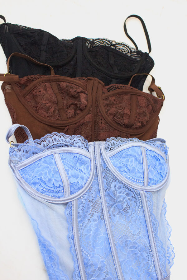 Corset Rendado Ajustável - Image 4